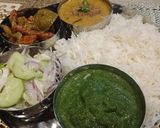 A picture of step 13 of Mung masoor dal.