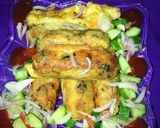 A picture of step 3 of Potato seekh kabab.