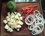 Foto del paso 1 de la receta: Revuelto de verduras