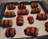 Foto del passaggio 5 della ricetta Fagottini ripieni di marmellata di more🍫