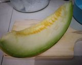 Foto langkah ke 1 dari resep Es lolly jus melon.