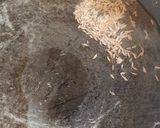 A picture of step 1 of Jeera aloo.