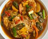 Foto langkah ke 2 dari resep Telor Ceplok Saos Kecap Tomat.