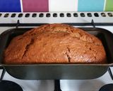 A picture of step 6 of Vickys Banana Loaf Cake, GF DF EF SF NF.