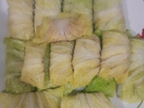 Sawi gulung kuah pedas