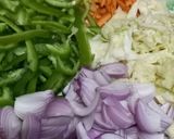 वेजिटेबल पास्ता (vegetable pasta recipe in Hindi) रेसिपी चरण 2 फोटो