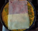 Foto del paso 2 de la receta: Omelette con fiambres