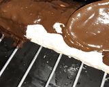 A picture of step 8 of Chocolate mango dessert ice-cream.