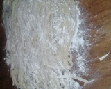 Foto del paso 3 de la receta: Fideos caseros con tuco y salsa blanca 😍