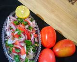 A picture of step 6 of Fresh tomato salsa.