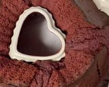 Foto del paso 6 de la receta: Bizcocho corazón red velvet con cobertura