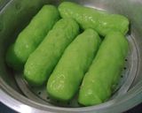 Foto langkah ke 6 dari resep Es pisang ijo khas Makassar.