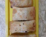 A picture of step 1 of Potato rolls.