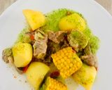 Foto del paso 7 de la receta: Costillas con piñas, papas y mojo verde