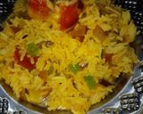 A picture of step 3 of Leftover fried rice.