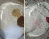 Foto langkah ke 2 dari resep Roti flaxseed labu parang.