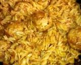 A picture of step 11 of Spicy chicken Meatball Pasta😋🍝🍲.