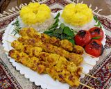 عکس مرحله 5 از دستور جوجه کباب با سیخ چوبی