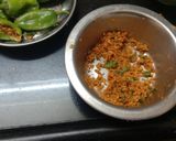 A picture of step 2 of Different types pakoda.