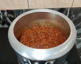 A picture of step 5 of Punjabi lobia aloo masala.