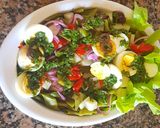 Foto del paso 4 de la receta: Ensalada de chauchas y papas. #cumplimos7