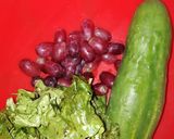 A picture of step 1 of Green smoothie #breakfastideas.
