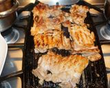 A picture of step 2 of Asian grilled chicken with edamame salad.