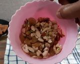 A picture of step 2 of Bourbon Laddoo.