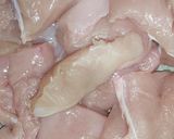 A picture of step 1 of Chicken Qeema Samosa.