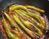 A picture of step 5 of Dry Masala Brinjal.