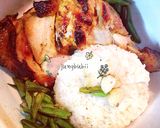 Hình bước làm 3 của món Cơm Đùi Gà Chiên 🍗 🍽