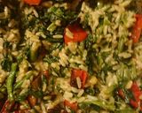 Foto del paso 4 de la receta: Arroz con espinacas y morrón