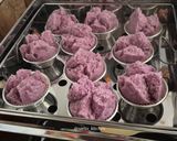 Foto langkah ke 8 dari resep Bolu Kukus Ubi Ungu.