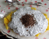 Foto del paso 3 de la receta: Mango fresco y yogurt con chía, semillas de amapola y chocolate amargo