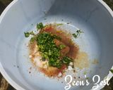 A picture of step 1 of Methi Fried Fish.