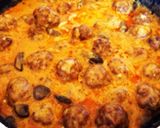 Bakonyi húsgombóc, spagettivel recept fázis 3 fotója