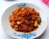 Foto langkah ke 5 dari resep Sambal Tahu Dan Rebon.