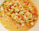 Foto del paso 8 de la receta: Tortilla de Merluza con Piquillos