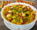 A picture of step 5 of Fruits Korma.