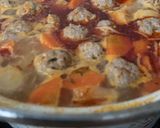 Húsgombóc leves recept fázis 4 fotója