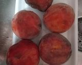 Foto del paso 1 de la receta: HELADO DE DURAZNO🍑,PELONES Y JUGO 🍑 DE 😍😍😍🍊NARANJA🍊