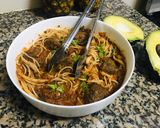 A picture of step 7 of Spaghetti and meatballs recipe.