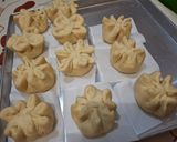 Foto langkah ke 9 dari resep Bakpao Kentang (no mixer) Isi Pasta Kacang Hijau.