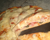 Foto del paso 4 de la receta: Pizza rellena fácil