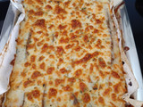 Lasaña de berenjena con carne picada