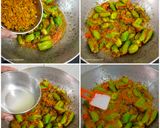 A picture of step 4 of Stuffed Ivy Gourd Sabji.