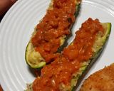 Foto del paso 5 de la receta: Zucchini relleno