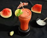 A picture of step 5 of Gond katira Watermelon Shikanji.