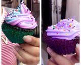 A picture of step 1 of Eggless thandai cupcake.