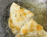 A picture of step 5 of Alu Matar Shingara.